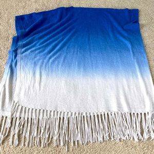 Lilly Pulitzer ombré poncho